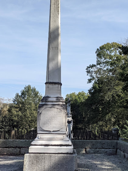 Big monument in the Madison cemetery. Jason Lives Cemetery: Exploring the Real-Life Location of a Horror Movie Icon