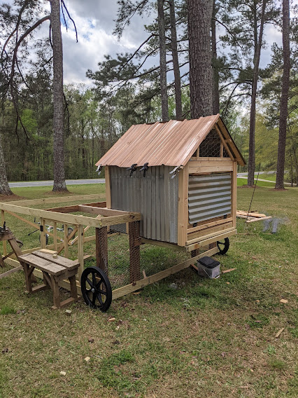 chicken tractor nearly final design